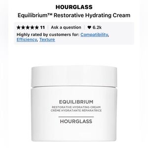 🆕⌛️Hourglass Equilibrium Restorative Hydrating Cream- NIB